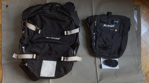 Kriega R30 Backpack & Kriega US-10 Drypack!