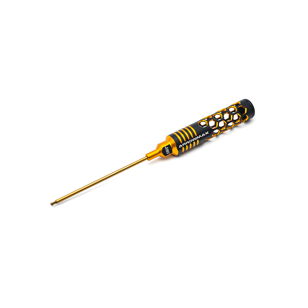 Arrowmax AM Ball Driver Hex Wrench .093 (3/32) x 110mm L.E.