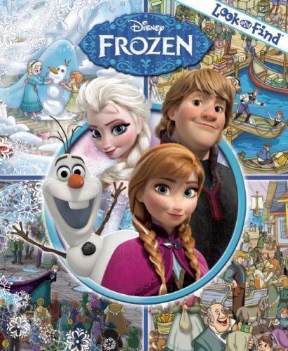 Disney Frozen Elsa, Anna, Olaf, and More! - 1450859445, International, hardcover