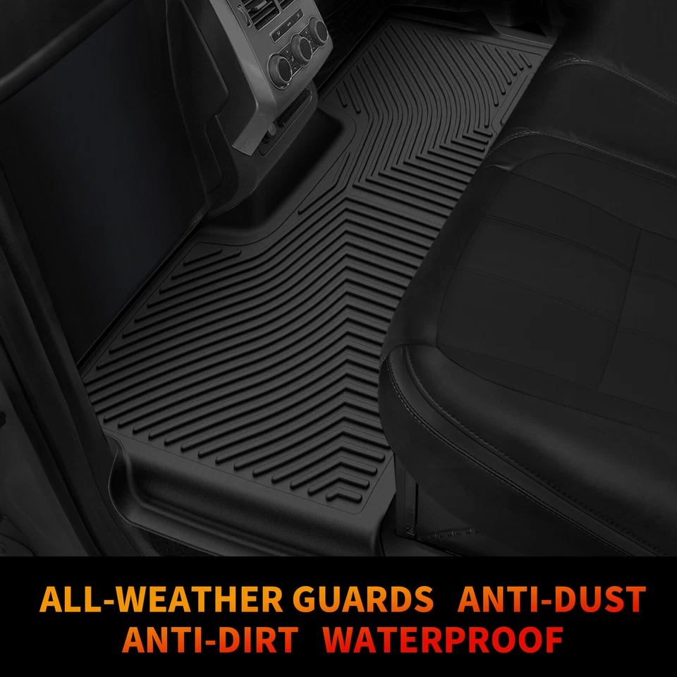 3D Molded Floor Mats Liners For 2010-2014 Ford F-150 SuperCrew Cab TPE Rubber Foto 4 de 4