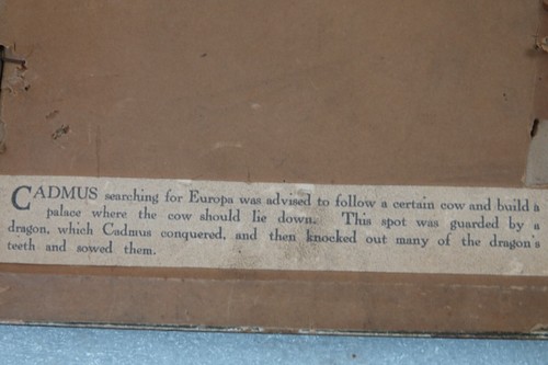 MAXFIELD PARRISH PRINTS CORNICE ORIGINALE CAMDUS RICERCA EUROPA - Foto 9 di 10