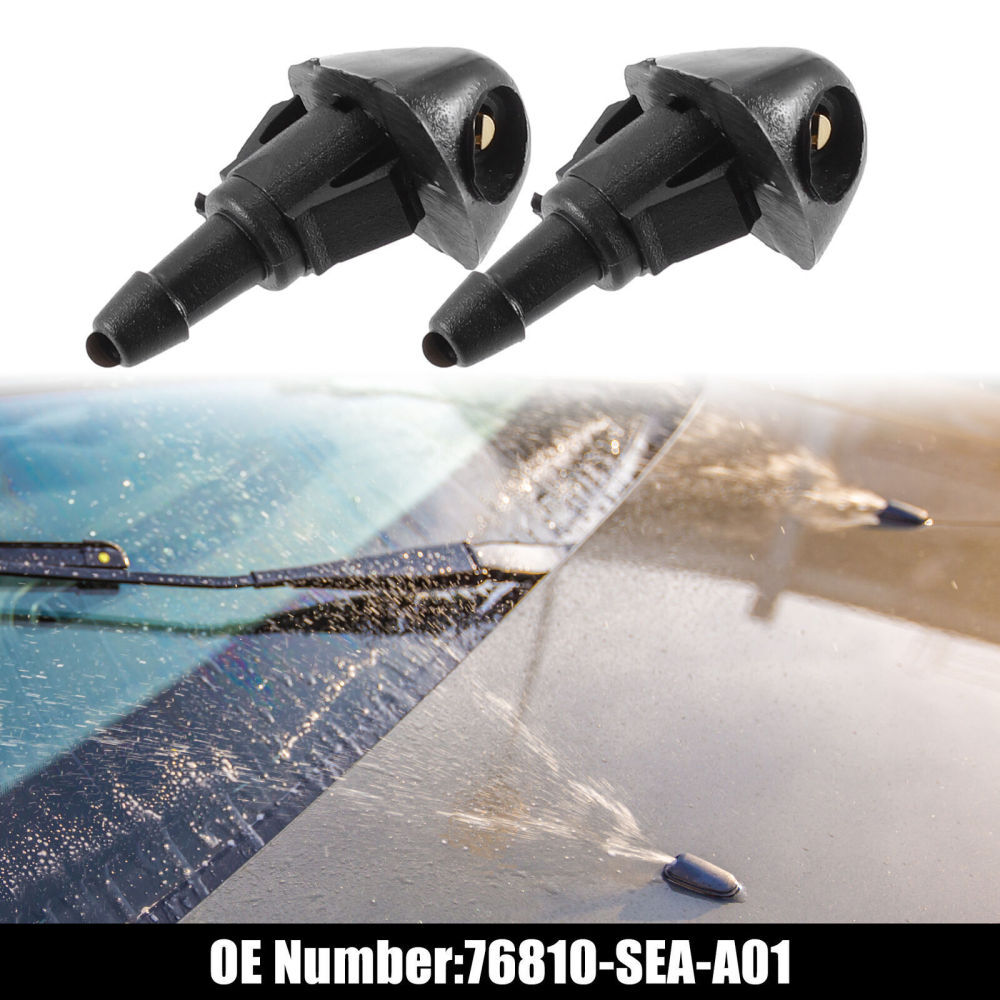 For Honda Civic Fit Jazz CRV Accord Front Windscreen Washer Nozzles