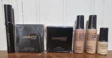 Luminess 6 Pc Set Foundation, Mascara, Lip Palette, Shadow, Eraser New Sealed