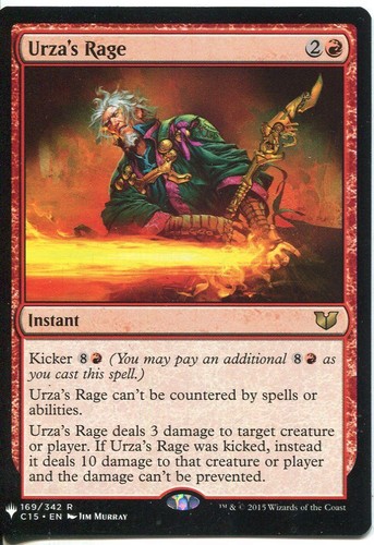 Magic The Gathering MTG Mystery Pack Card Urza's Rage | eBay