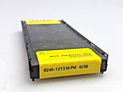 Sandvik Coromant R245-12 T3 M-PM 4230 Carbide Milling Inserts (Box of 10)