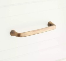 Signature Hardware Orvin 6-3/8 Brass Cabinet ...