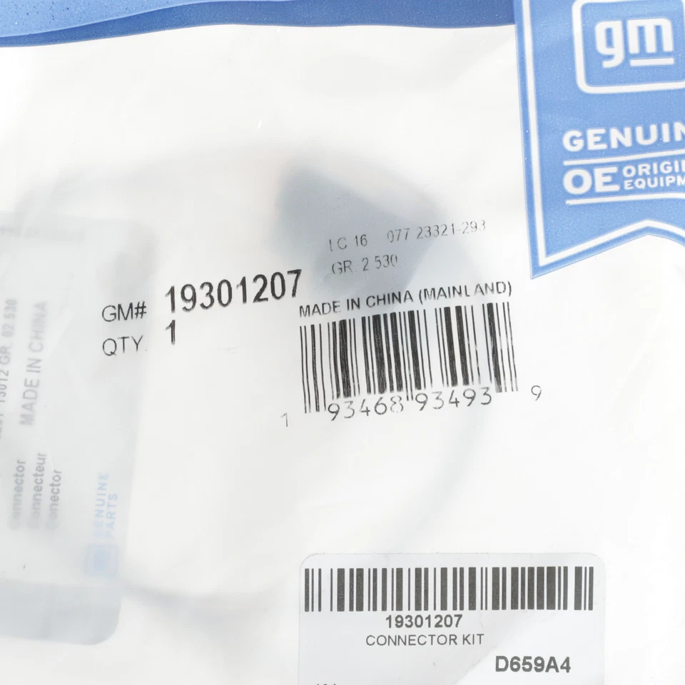 Новый подлинный Buick Cadillac Chevrolet GMC жгут проводов соединитель набор 19301207 - Изображение 4 из 4