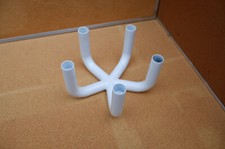 Conran Tubular Candelabra Candle Stick Holder Tabletop White