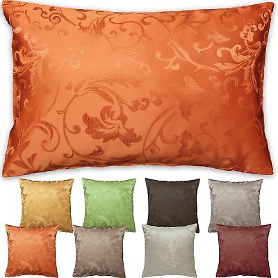 Cushion cover Jacquard Tendril-Design Throw Pillow case 16x16/'/' 20x20/'/' 16x24/'/'