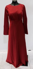 AW Bridal Women's Ginevra Satin Charmeuse Bridesmaid Dress CD4 Deep Claret US:6