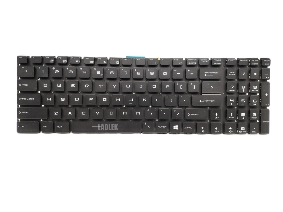 Clavier AZERTY Français Neuf Pour MSI GP62 Leopard Pro (séries 2QD, 2QE, 6QE, 6QF...)