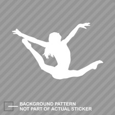 Gymnast Sticker Die Cut Decal 1