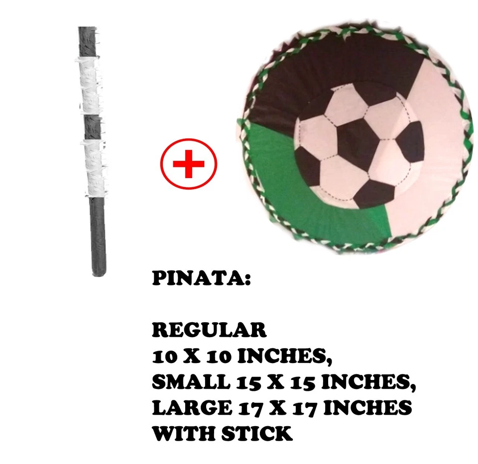 Balón de Fútbol Piñata Fútbol Niño Cumpleaños Niños Deportes Fiesta Fiestas Cuerda PALO Foto 3 de 4