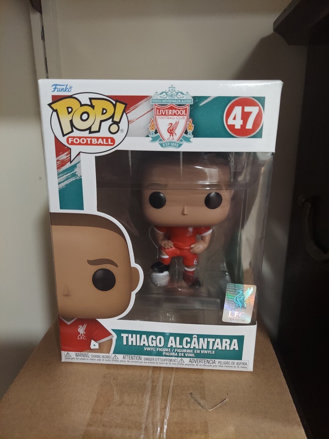 Funko Pop! Vinilo: Thiago Alcântara #47