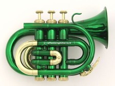 Roy Benson tromba sib pocket PT101E Green