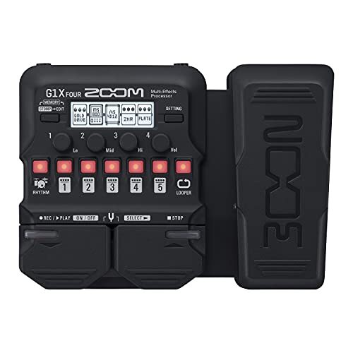 Zoom G1X FOUR Multi Effect Processor Stomp Pedal New from Japan