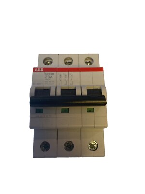 ABB S203M-Z3 Sicherungsautomat 3-polig 3A Z-Char. 10kA 2CDS273001R0318