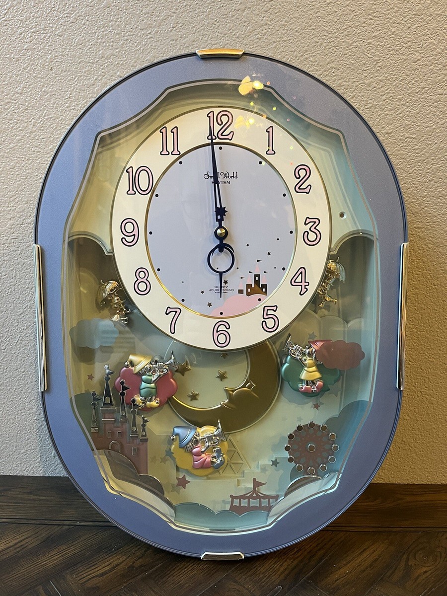 Rhythm Clock Small World Karakuri Wall 4Mh758 Dcm | eBay