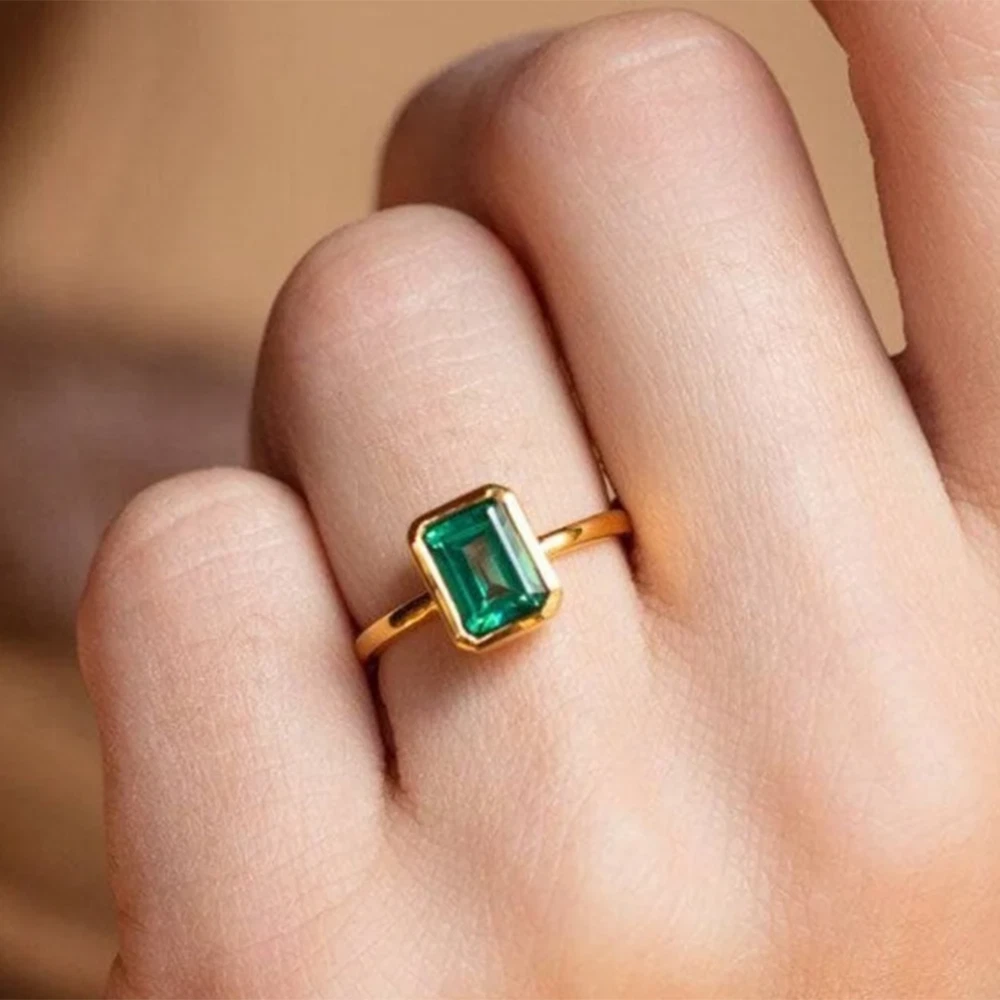 Custom 4 Carat Emerald Cut Engagement Ring – Johnny Dang & Co