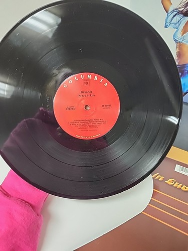 (3) Beyonce Single Lp Vinyl Record Krazy In Love, Baby Boy, Me Myself & I - Foto 4 di 13