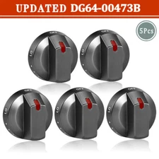 For SAMSUNG NX58J5600SG/AA-00 DG64-00473B Stove Knobs Range Burner Control Knob
