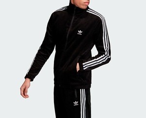 giacca adidas velluto