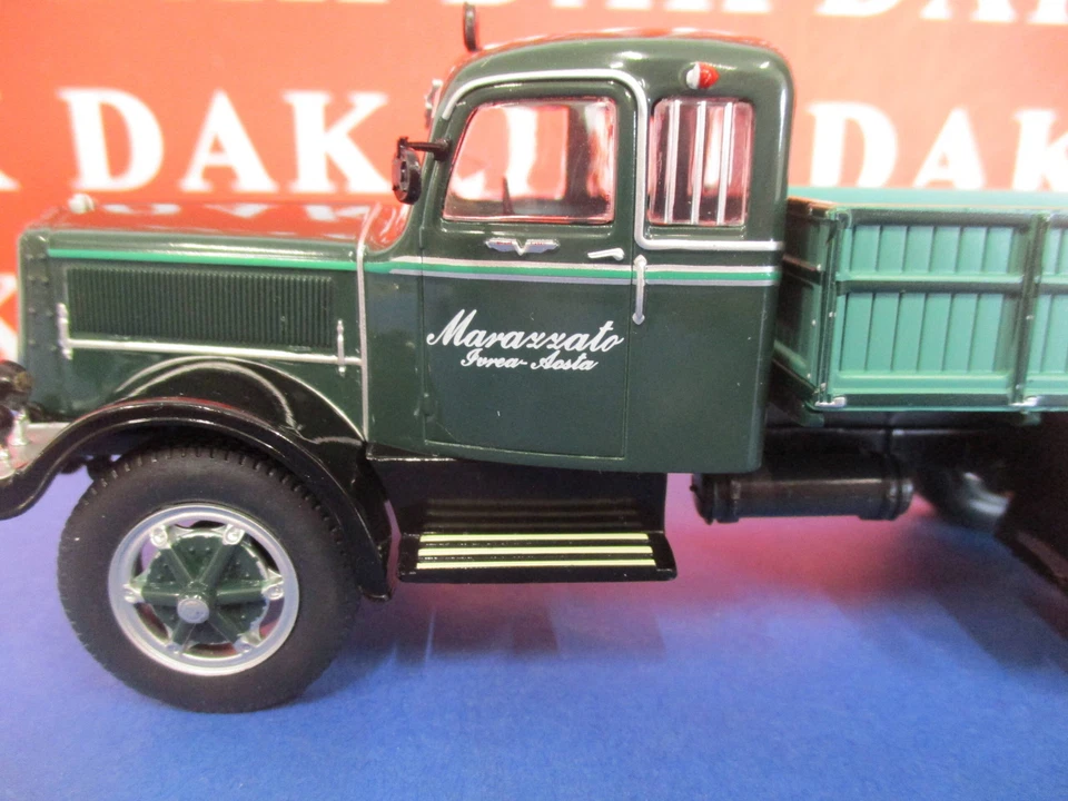 Die cast 1/43 Modellino Camion Fiat 634 N II Serie Marazzato Ivrea-Aosta 1937 - Immagine 3 di 4