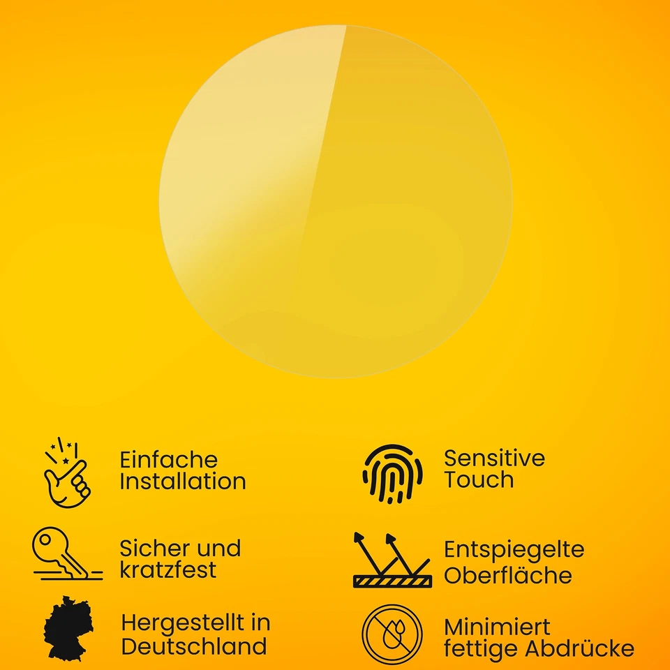 AtFoliX 3x Screen Protector for Casio EFS-S590D-1AVUEF Screen Protector Matte & Shockproof - Image 3 of 4