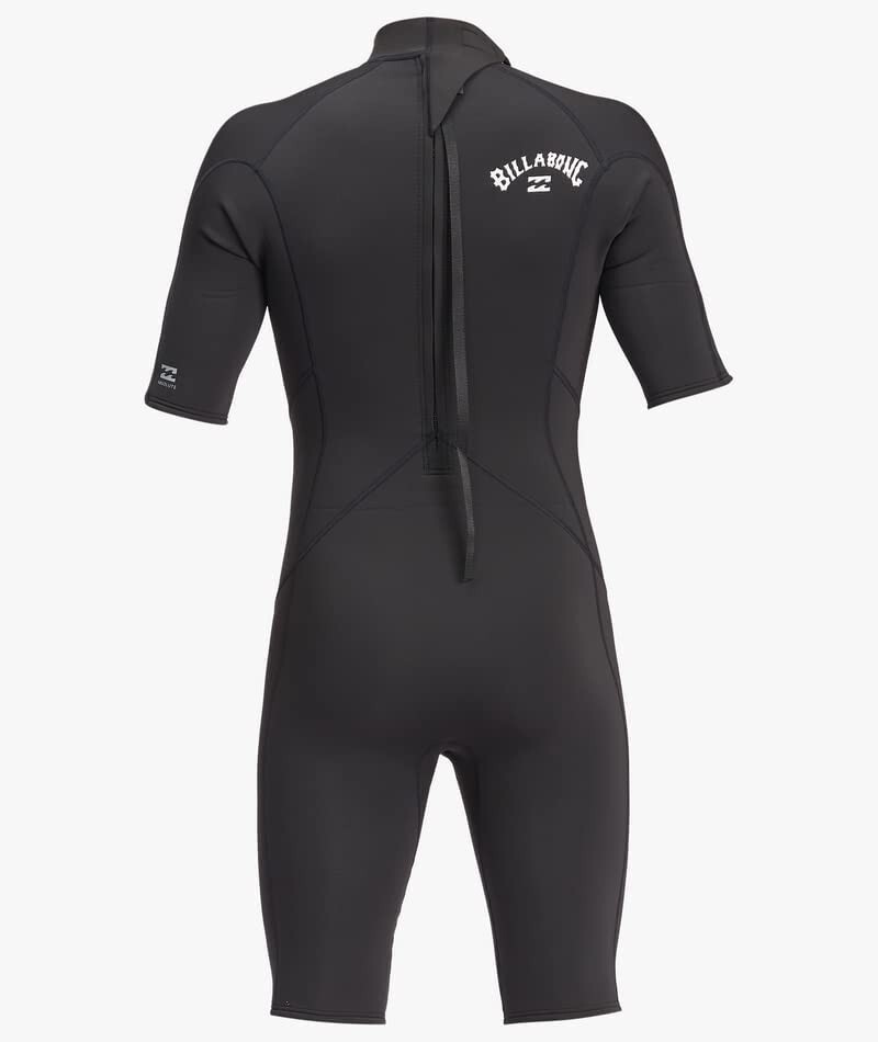BILLABONG Men's 2/2 ABSOLUTE BZ S/S Spring Suit - BLK - Size 2XL
