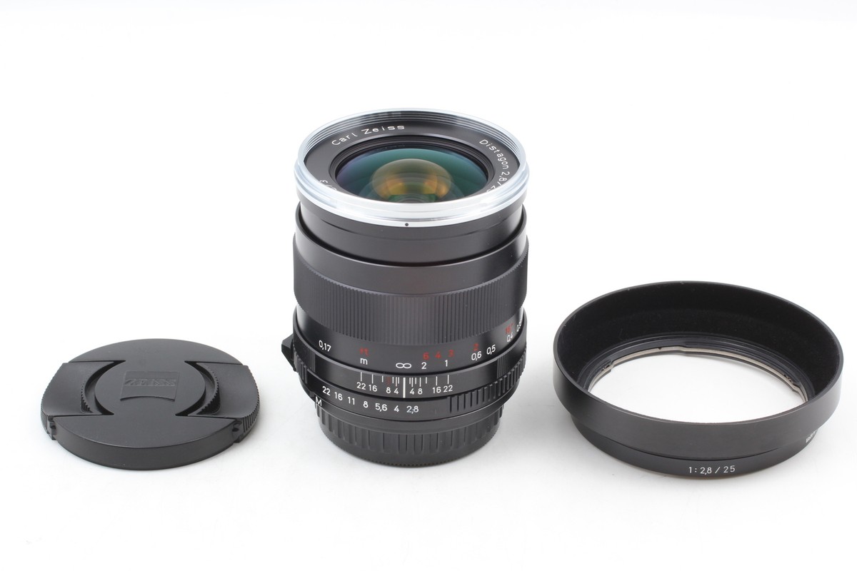 TOP MINT w/Hood] Carl Zeiss Distagon T* 25mm f2.8 ZS Lens K Mount