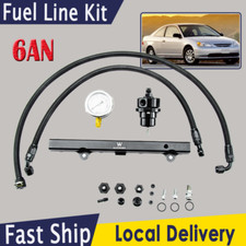 Fuel Line Kit 6AN Fittings Fit 1988-01 Honda Civic Acura Integra K Swap K24 K20