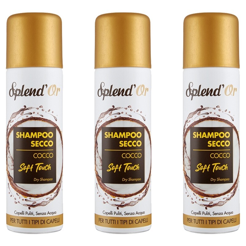 Splend Or - Soft Touch cocco - shampoo a secco 200 ml - Immagine 2