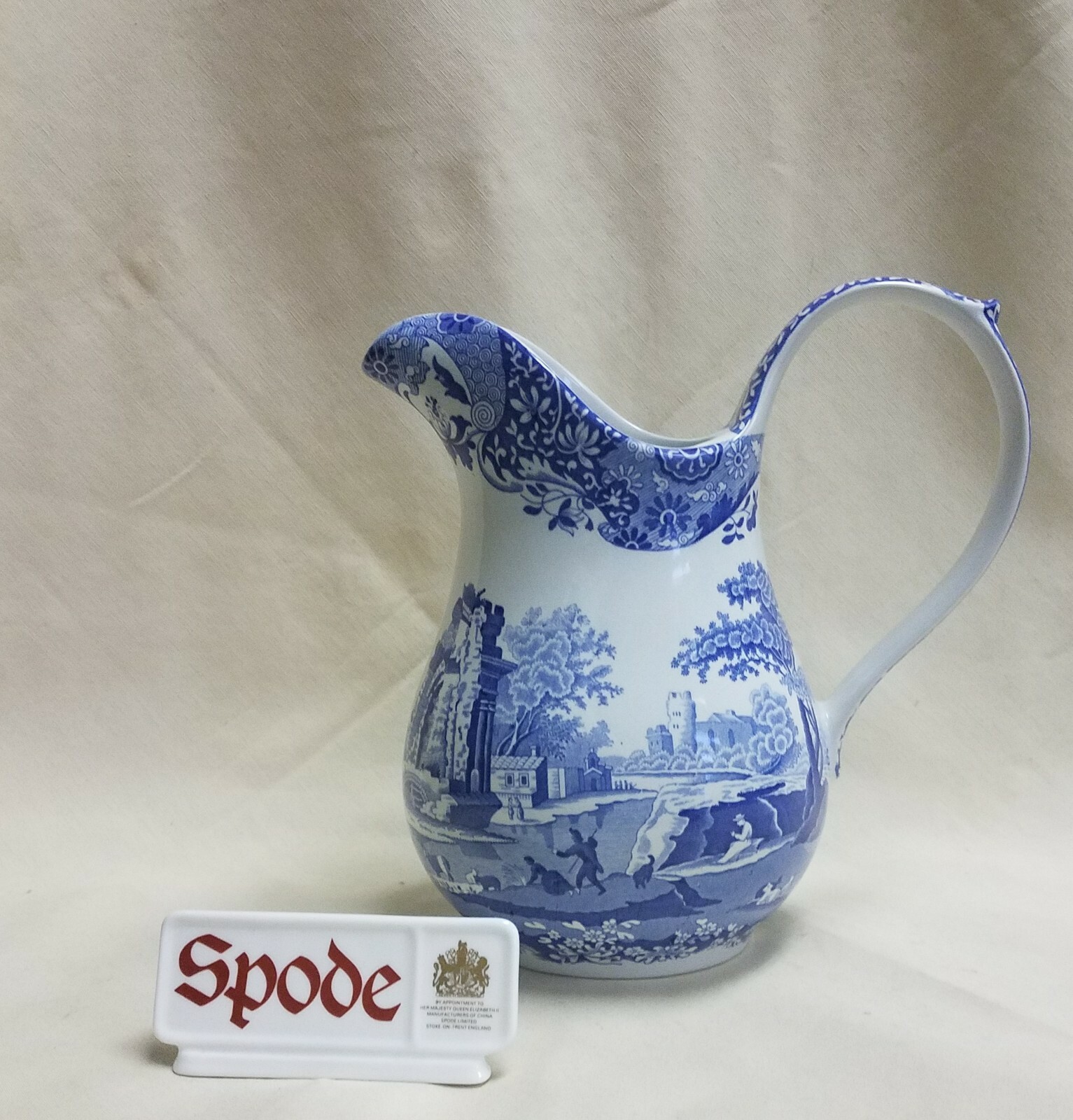Spode Pitcher SPODE BLUE ITALIAN Pitcher 8 3/4