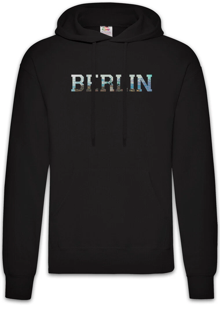Berlin Hoodie Pullover Skyline Stadt City Deutschland Germany