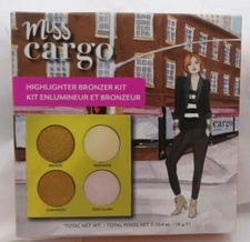 Miss Cargo Highlighter Bronzer Kit  BRONZE/RADIANCE/SUNKISSED/ROSY GLOW 16g.