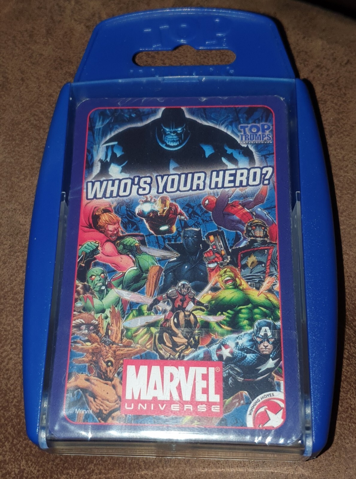 NEW & SEALED! TOP TRUMPS - MARVEL UNIVERSE: WHO'S YOUR HERO? - 2015