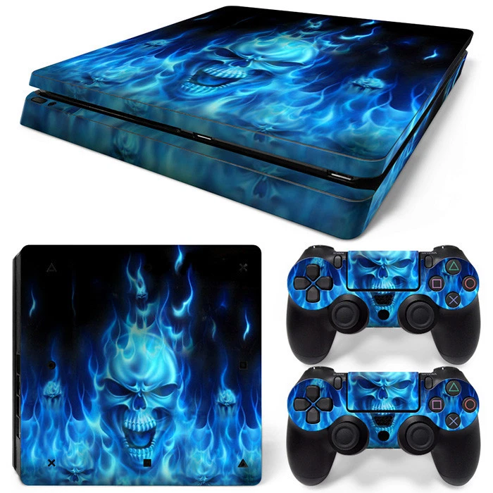 ZoomHit Skin Adesiva Per PS4 Slim Con Design T-Rex Dinosauro - Per Console E Controller