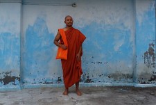 6 Piece Complete Tailored Organic Cotton Theraveda Buddhist Monk Monastic Robe