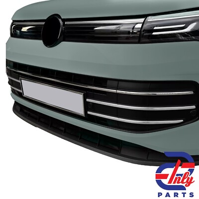 6 Tlg Kühlergrill Leisten Grilleisten Edelstahl für Volkswagen Tiguan (ab 2024)