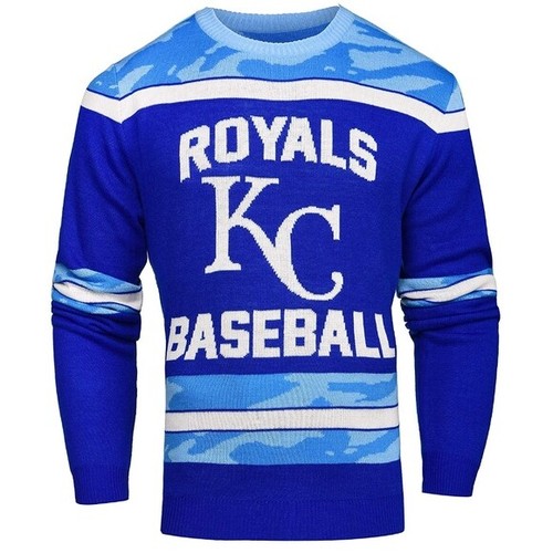MLB St. Louis Cardinals, Kansas City Royals Men's Crew Neck Sweater Glow in Dark - Picture 6 of 9