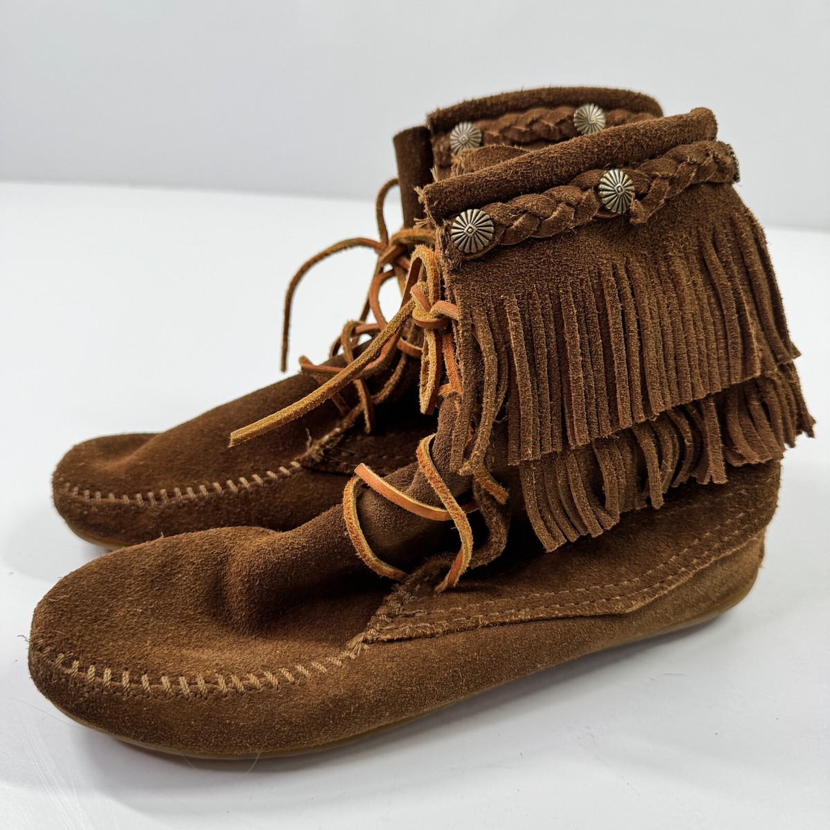 Suede Boho Boots Online Vintage Boho Fringe Suede Ankle Boots