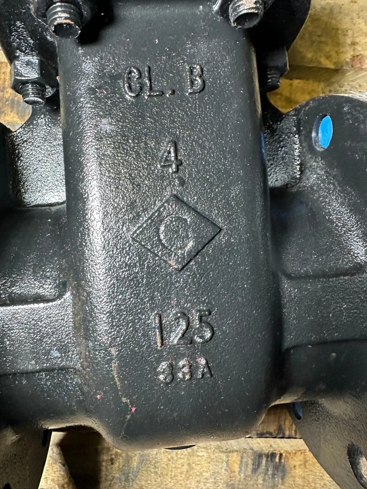 Crane Manual Gate Valve 4" Diameter 465-1/2 125S 200 WOG Bronze Trim NEW - Image 4 of 4