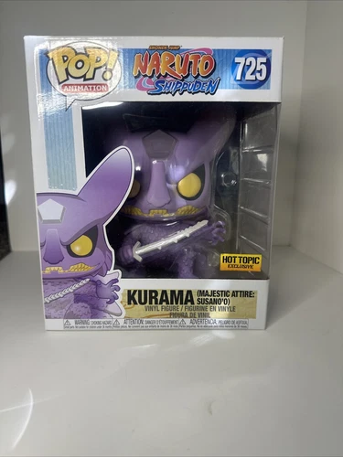 Funko Pop Hot Topic Exclusive Vinyl Figure KURAMA Majestic Attire Naruto 725