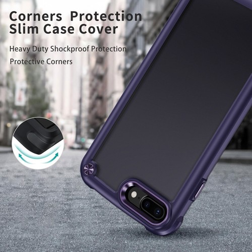 For Apple iPhone 7/7 Plus/8/8 Plus Shockproof Phone Case Hard Soft Slim Cover - Picture 57 of 69