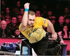 Nicholas Pate PBA Bowler Bowling Signed Autographed Glossy 8 x 10 Photo