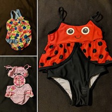 Baby Girl Size 18 Months Swim Suit Lot