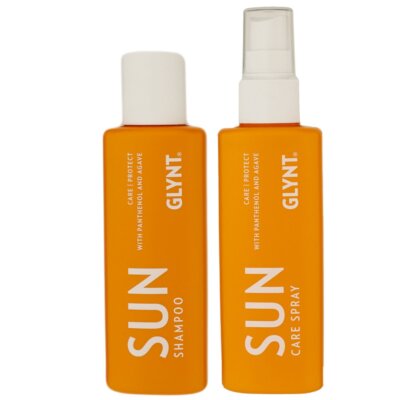 Glynt Sun Care 100 ml Shampoo & 100 ml Care Spray Conditioner Set