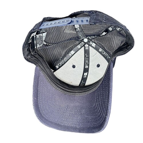 West Virginia Mountaineers New Era 9Forty Men's Snapback Adjustable Hat Cap Blue - Picture 9 of 11