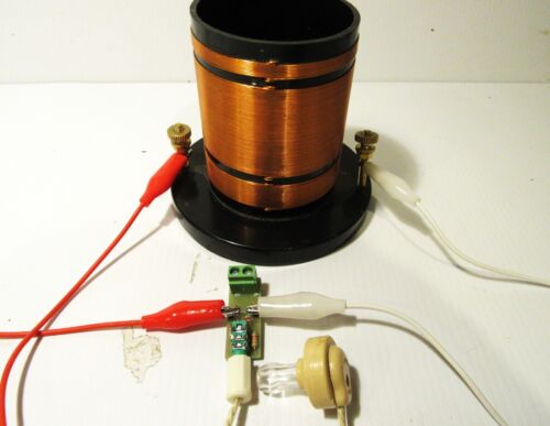 Crystal radio Experimental pack Coil Inductor checker ASSEMBLED TESTED BOARD - Picture 6 of 6