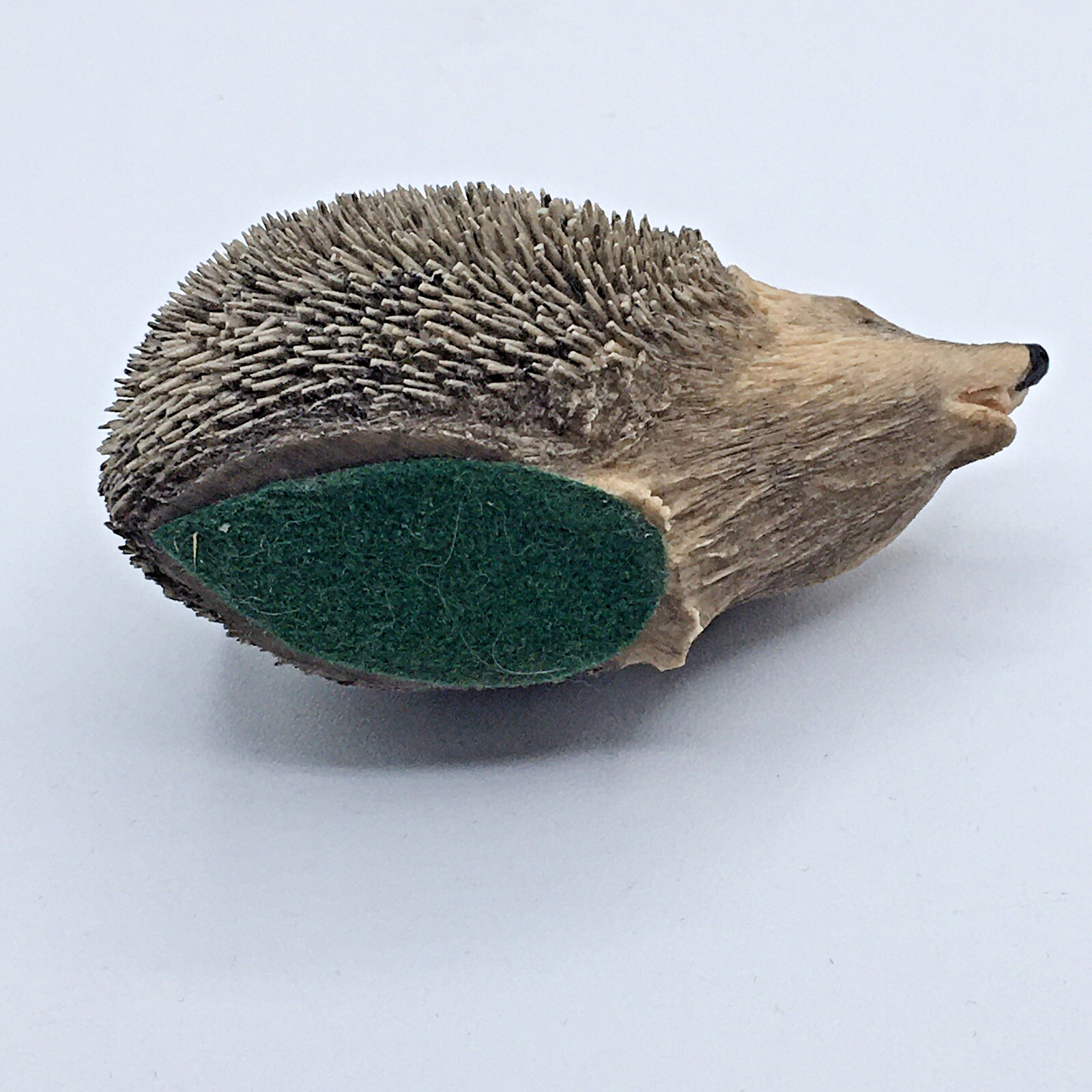 Small Porcupine Hedgehog Figure Figurine Resin Realistic Detailed Home Decor